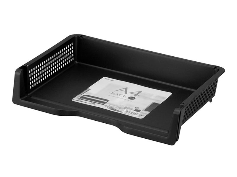 Plastic A4 Rack Side Black