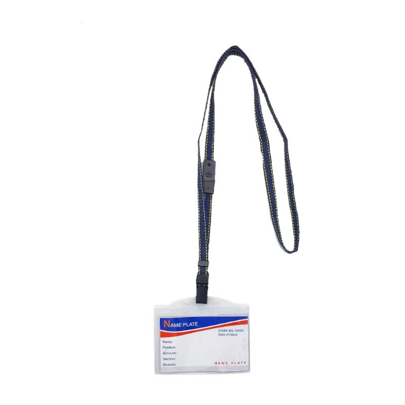 Name Tag (Strap Horizontal Soft Double-Sided) Inner Size Approx. 5.4 X 9.2