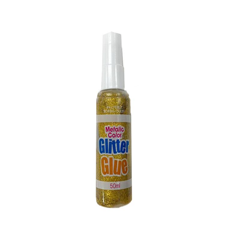 Metalic Color Glitter Glue 50Ml Gold