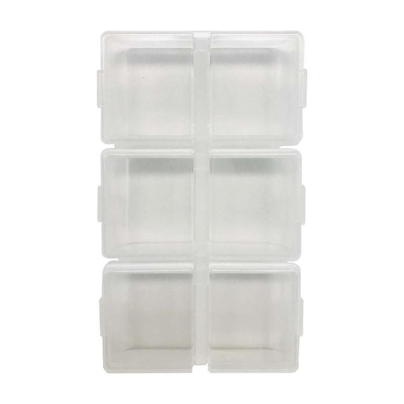 Pill Case 6 Partitions DAISO SINGAPORE