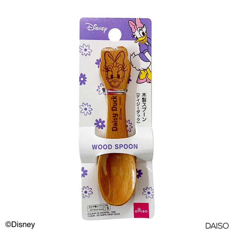 Wood Spoon 4.64in -Daisy Duck-