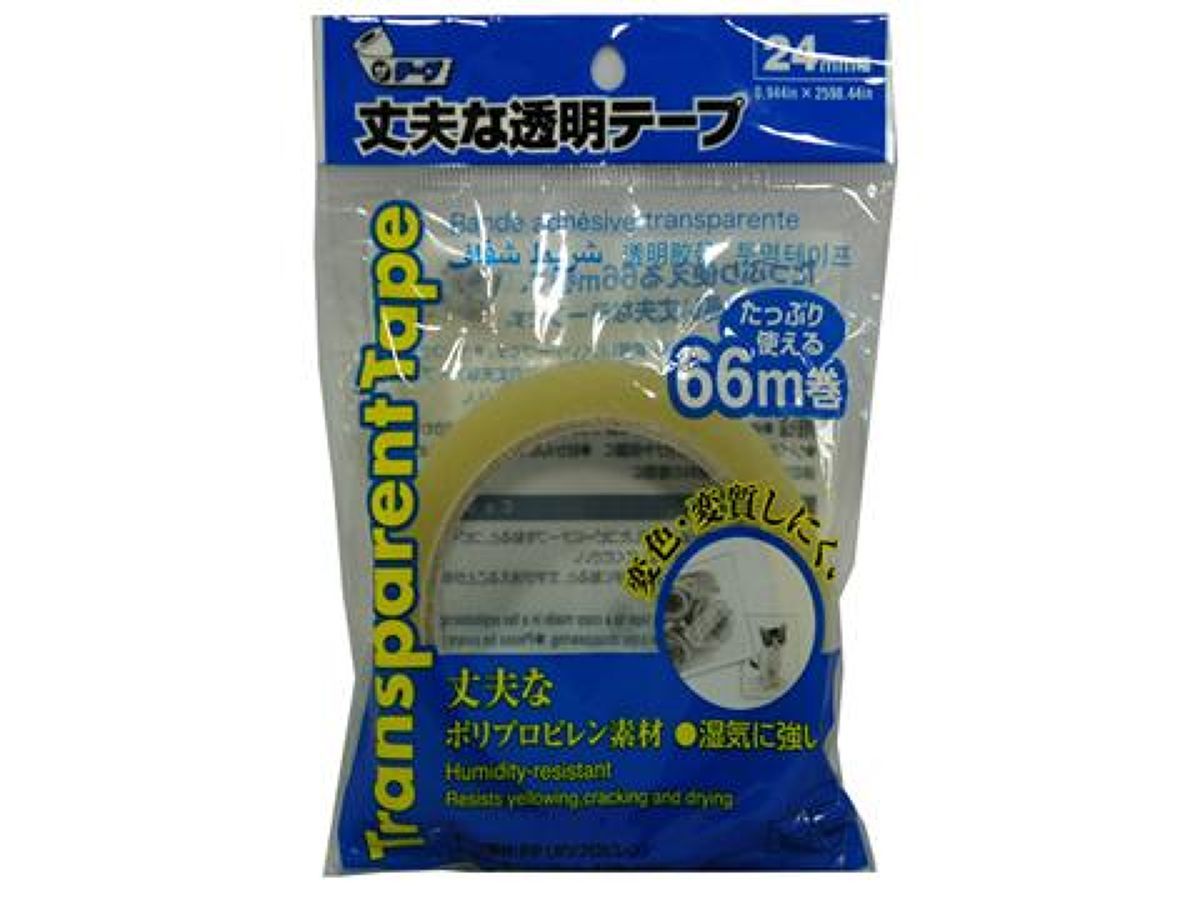 Clear Tape 24mm x 66m