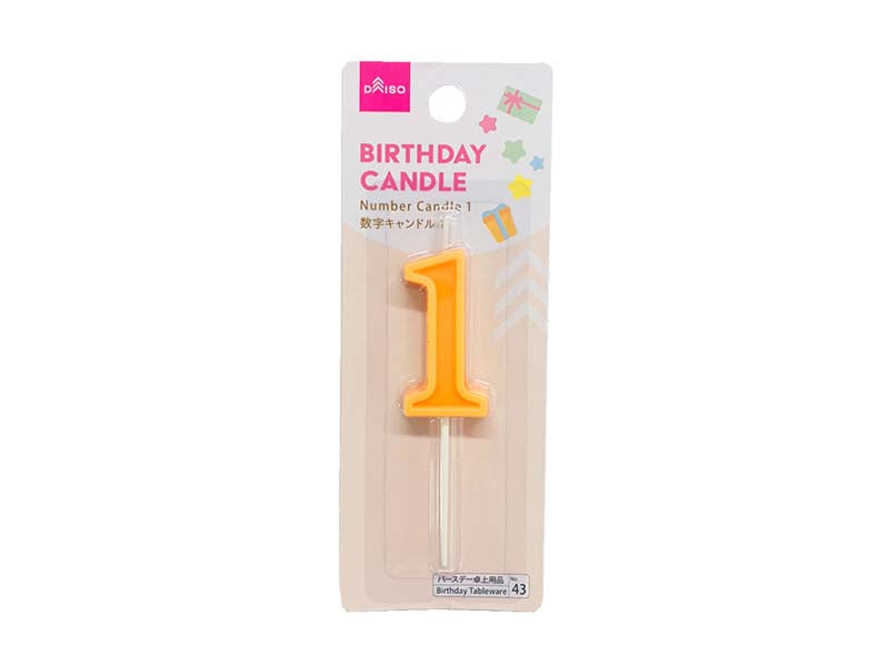 Number Candle 1