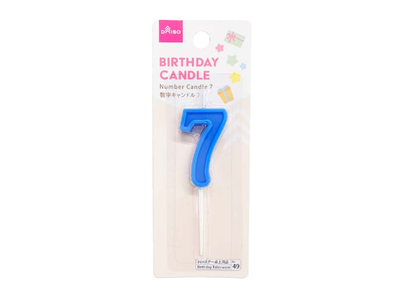 Number Candle 7