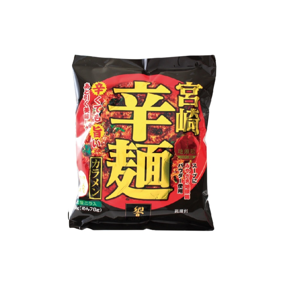 200YEN HIBIKI Miyazaki Spicy Instant Noodles 1 serving 92g