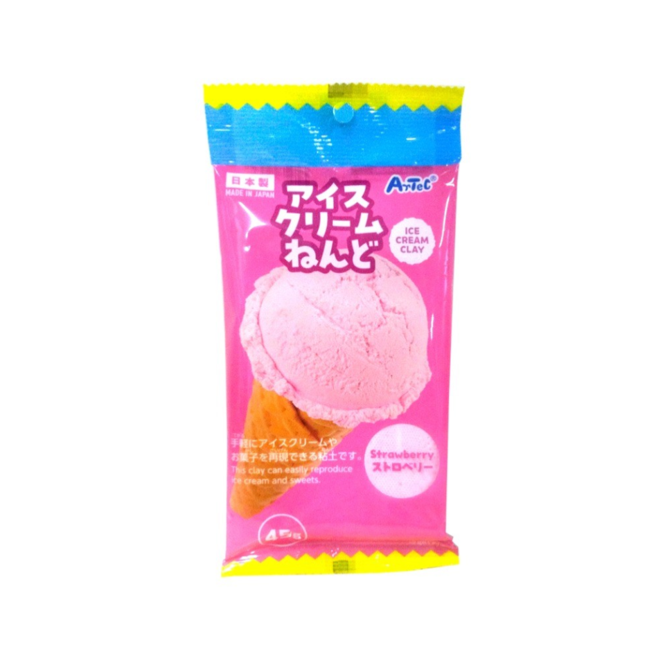 Ice Cream Clay Strawberry