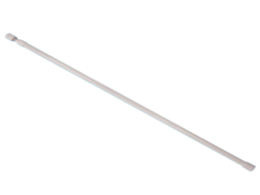 Spring Tension Rod White 85-120cm
