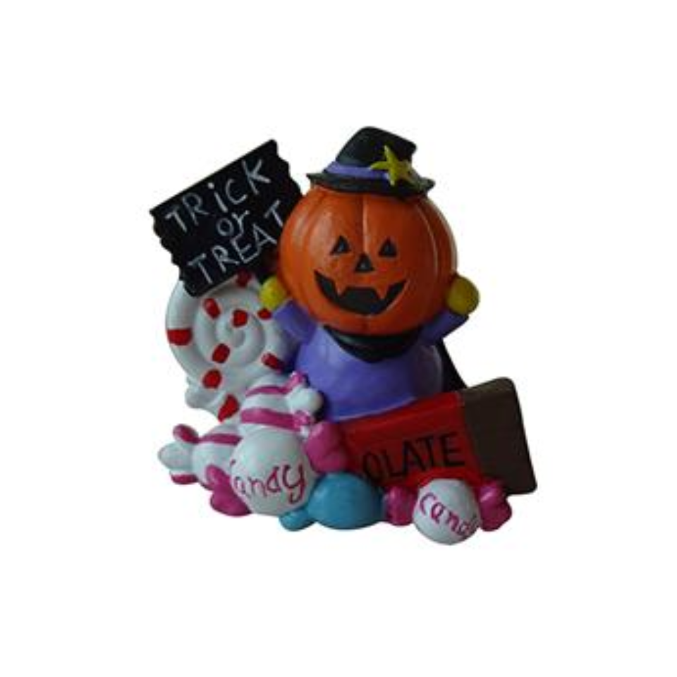 Halloween Ornament Pumpkin Filled with Sweets