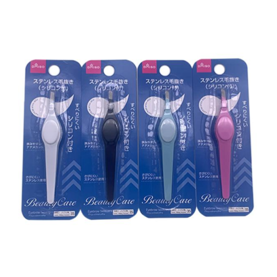 Stainless Steel Tweezers with Silicone