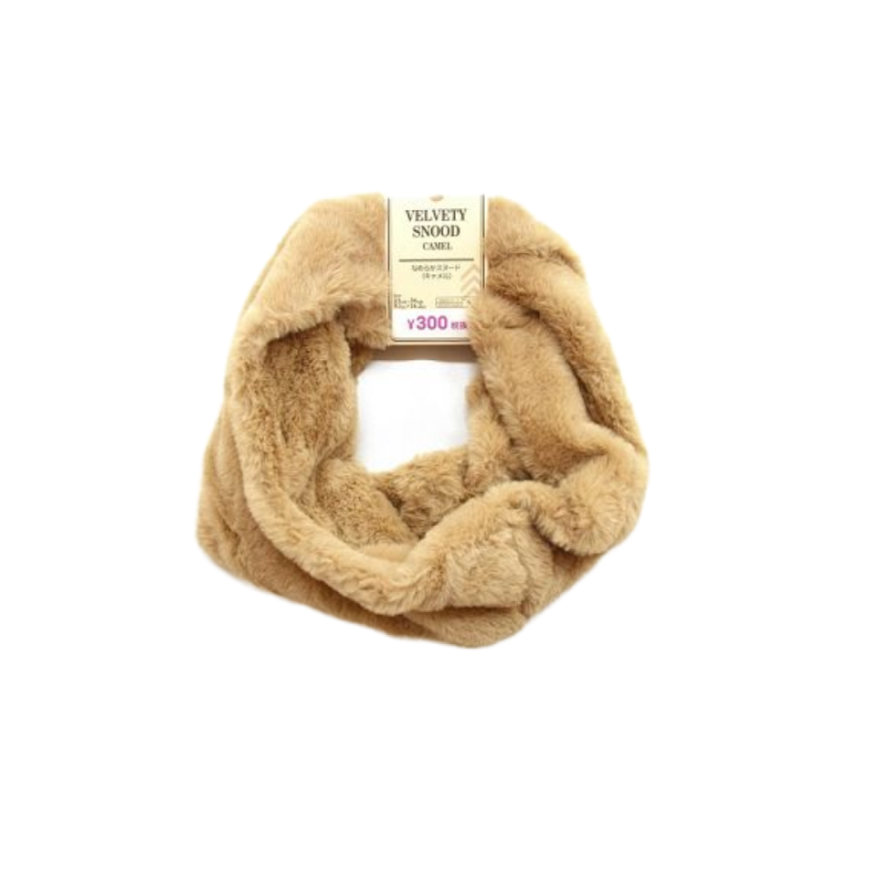 Velvety Snood Caramel