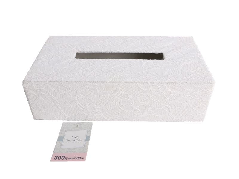 Lace Tissue Case White