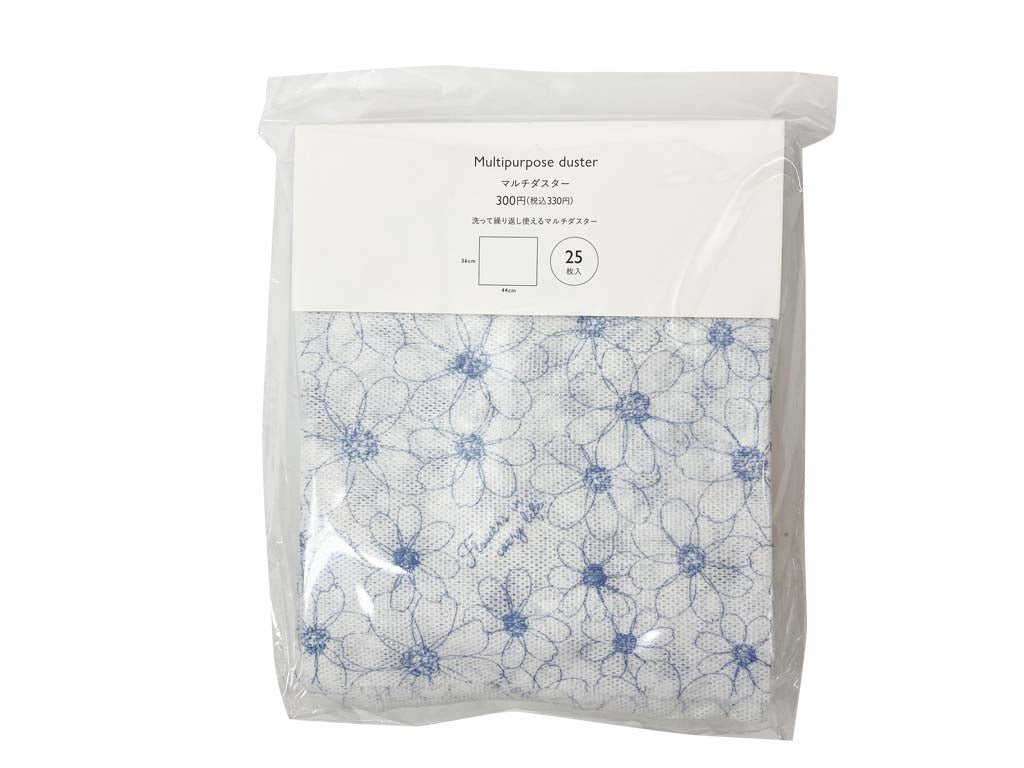 Multipurpose Duster 36cm x 44cm Daisy Line Drawing