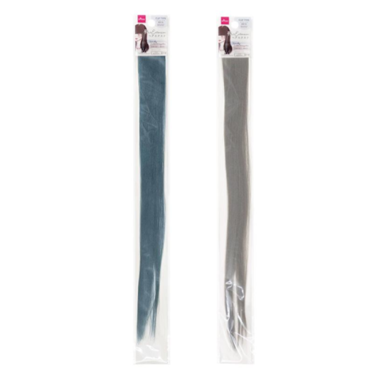 Hair Extension Smoky Cool Color