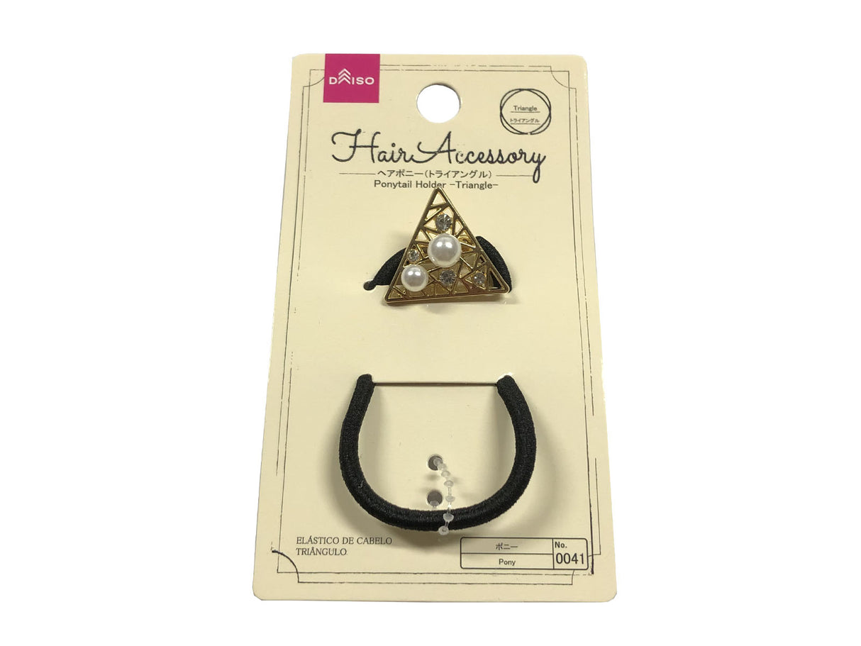 Ponytail Holder Triangle