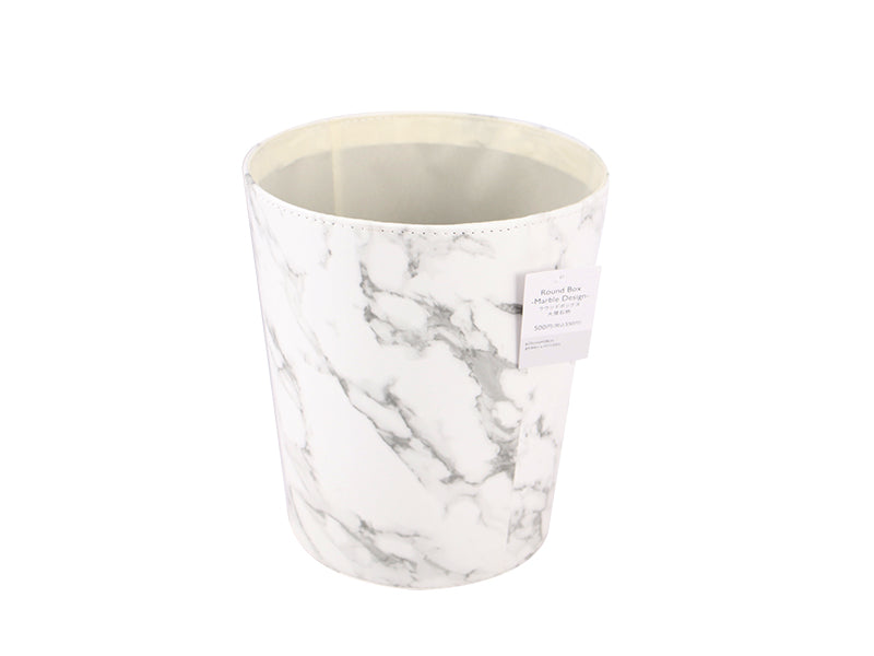 Round Box Marble Design