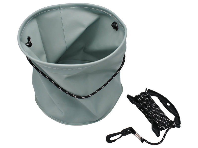 Portable Fishing Bucket with Rope and Handle
