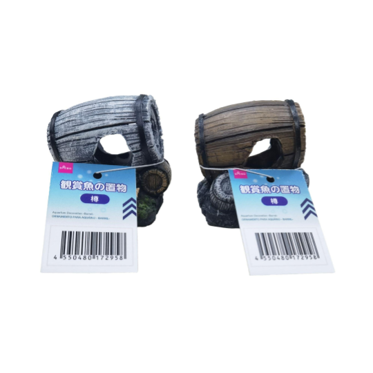 Aquarium Decoration - Barrel