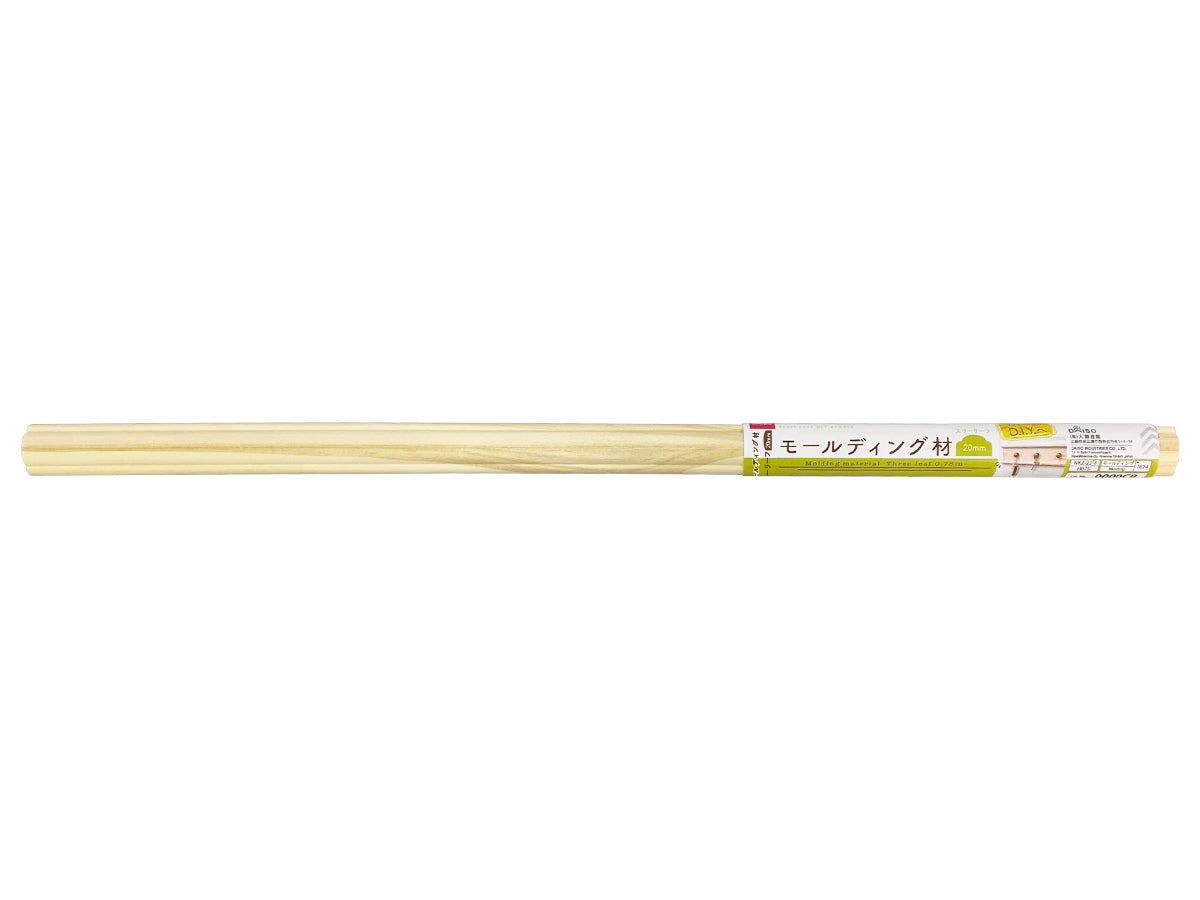 Molding material - Three Leaf - 450mm x 20mm x 12mm - 1.47ft x 0.78in x 0.47in -