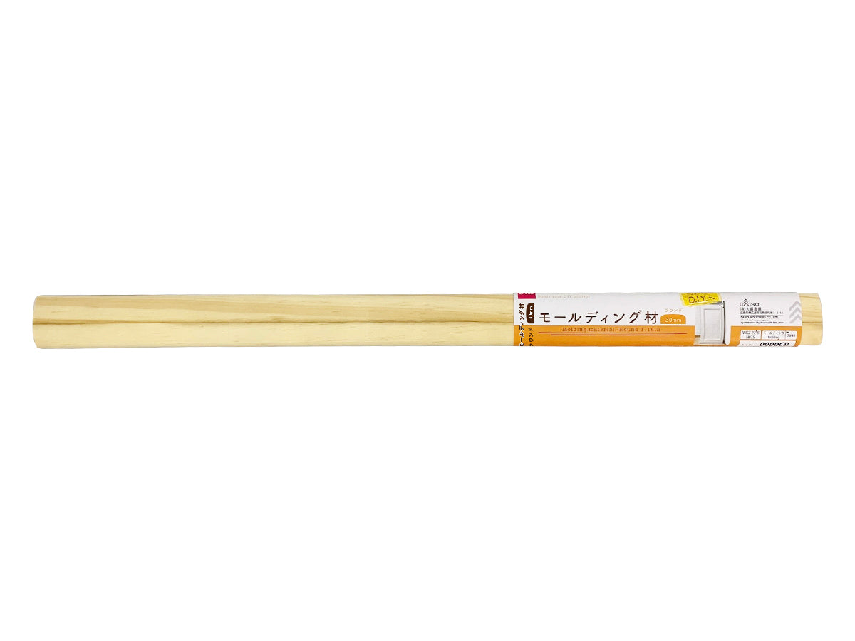 Molding material - Round - 450mm x 30mm x 9mm - 1.47ft x 1.18in x 0.35in -