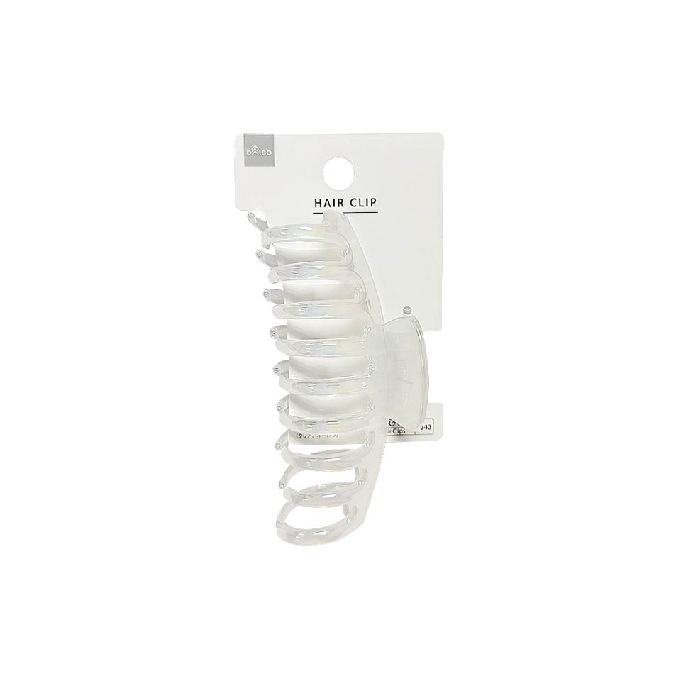 Hair Clip Clear Aurora