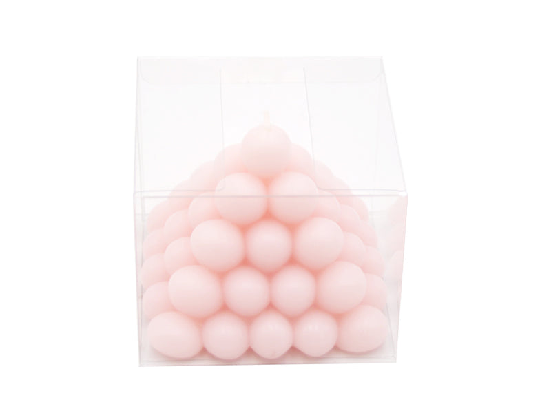 Candles Bonbon Pyramid Light Pink