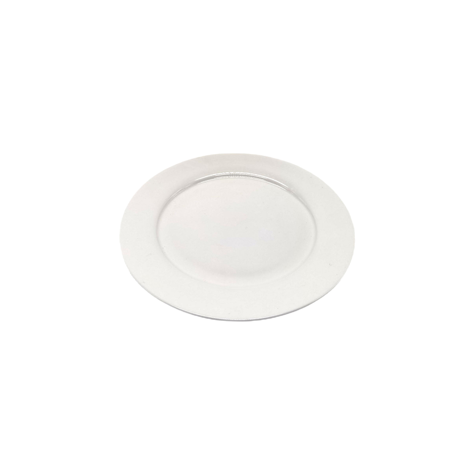 White Tableware Round Plate New Born China 20.6cm