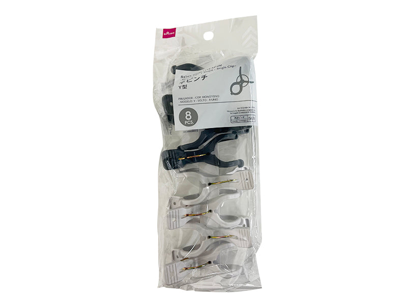 Rod Clothespin Monotone Y Shape Single Clip