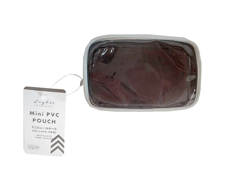 Mini PVC Pouch with Gusset Shadow