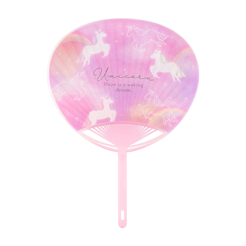 Cloth Fan Unicorn