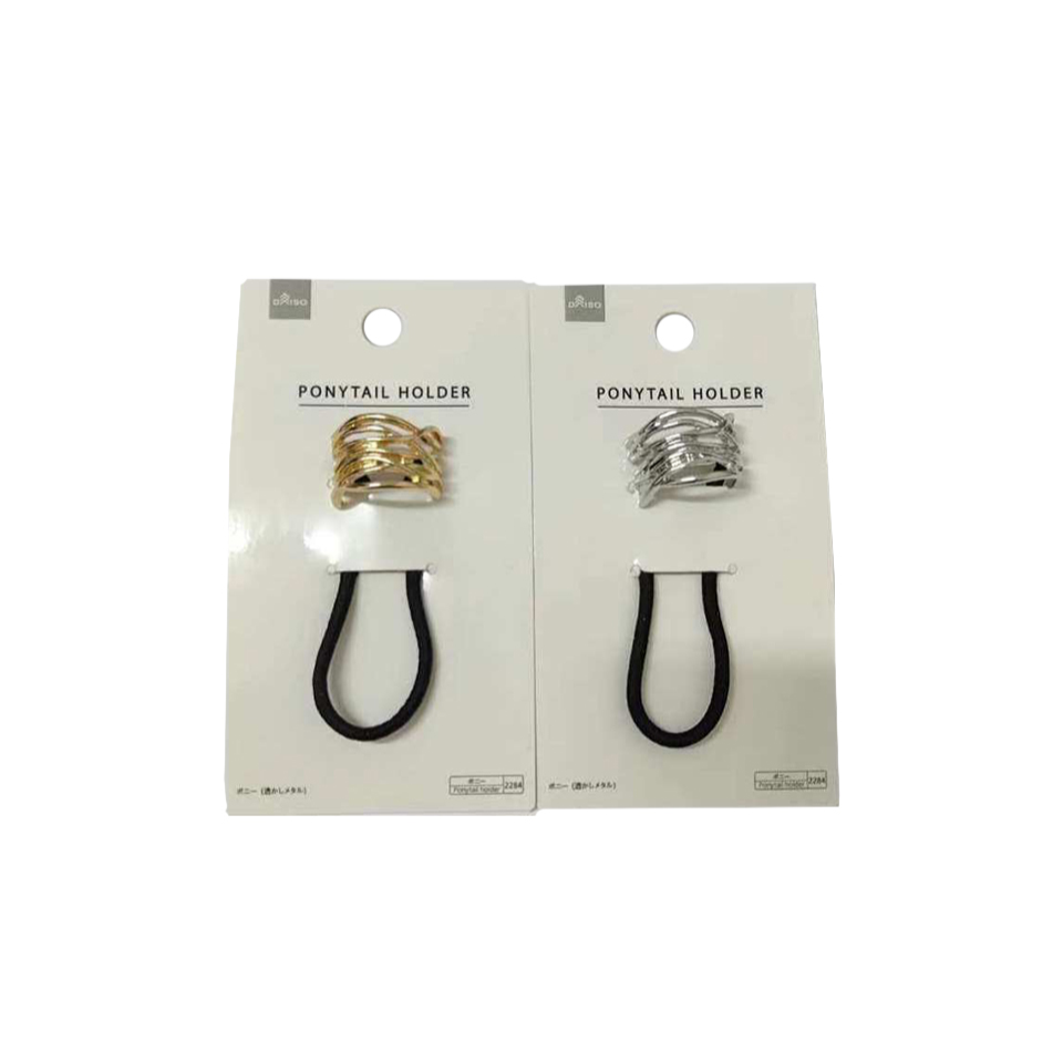 Ponytail Holder Openwork Metal