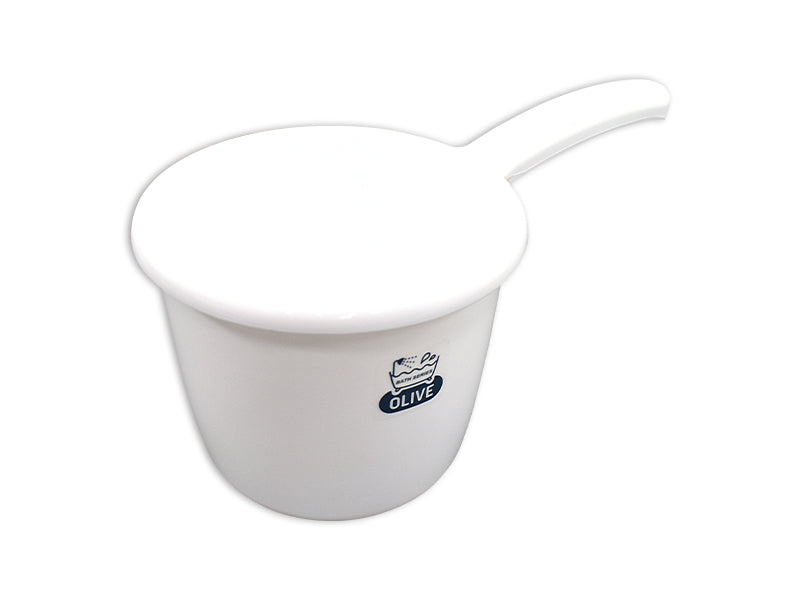 Water Bucket Olive White 0.34gal