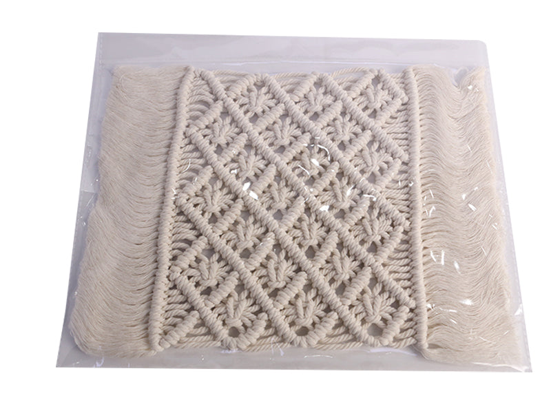 Rope Woven Mat Diamond Shape