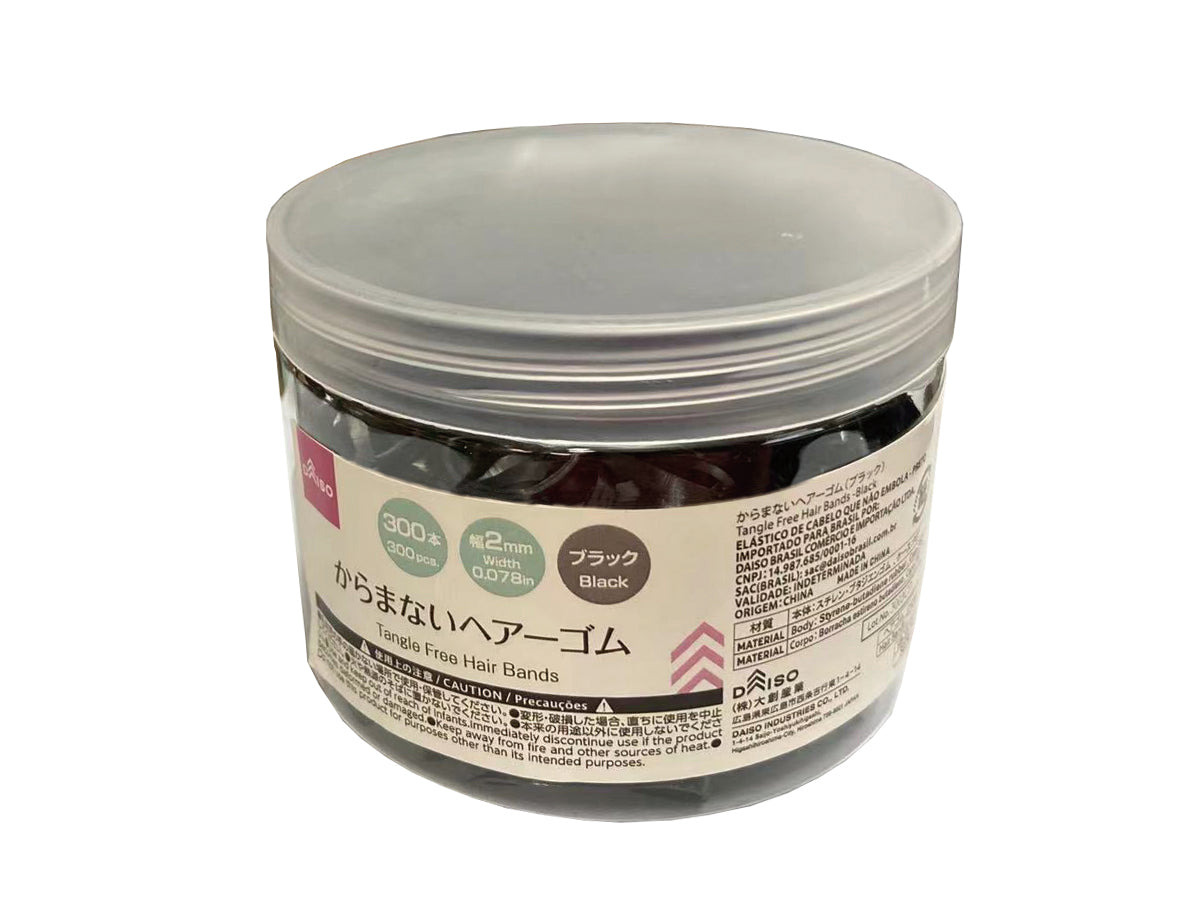 Tangle Free Hair Bands Black