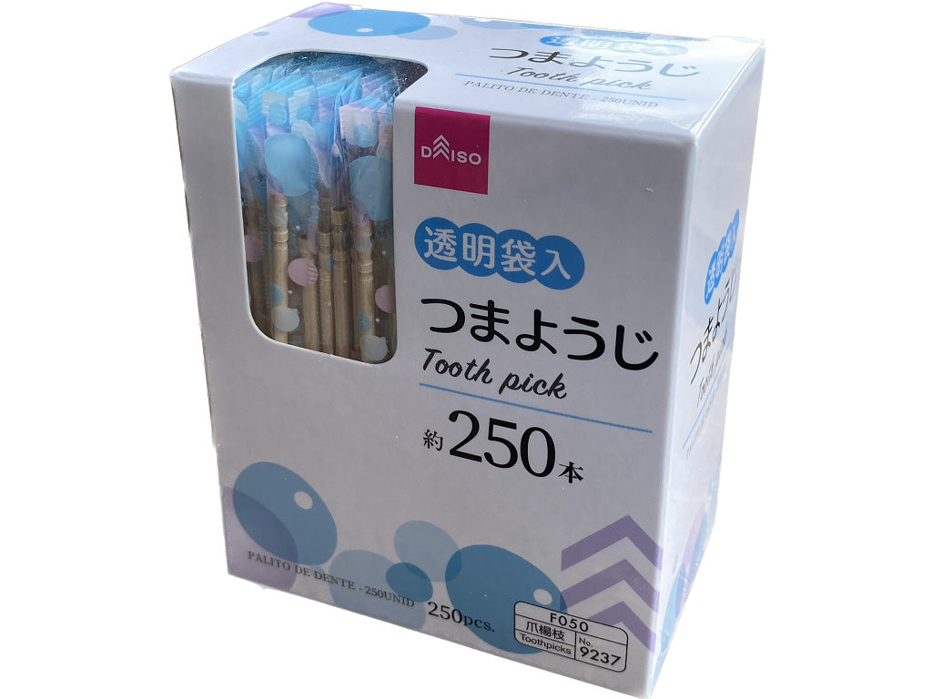 Tooth Pick in Transparent Plastic Bag