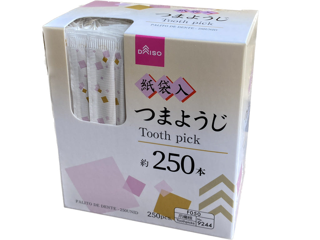 Individually Paper Wrapped Toothpick – DAISO SINGAPORE