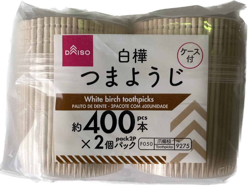 White Birch Toothpicks