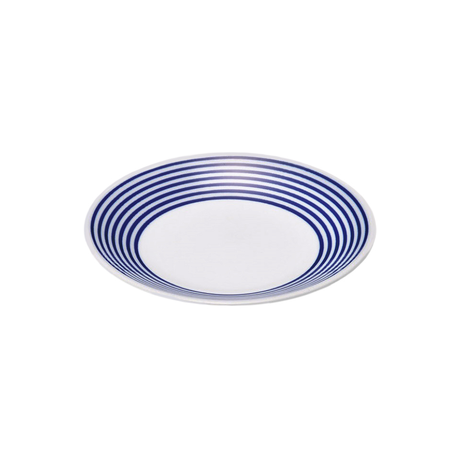 Plate Circle Blue 14cm