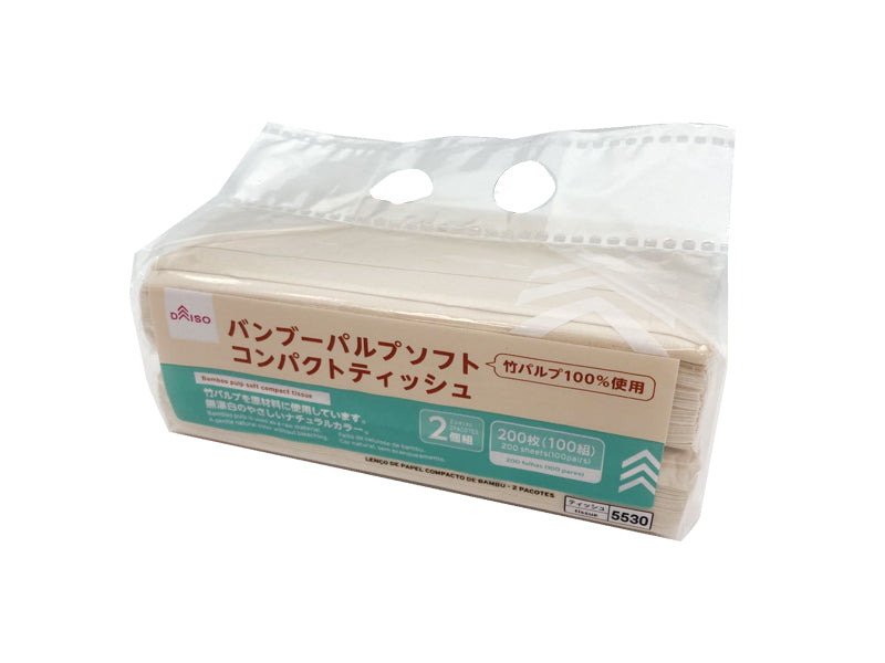 Bamboo Pulp Soft Compact Tissue