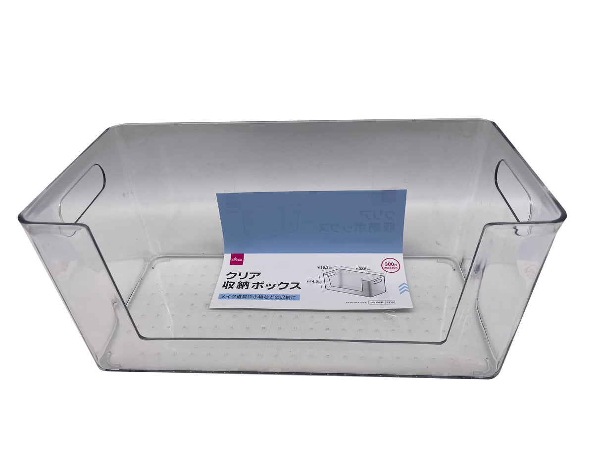 Clear Storage Box 32.8cm x 16.2cm x 14.5cm