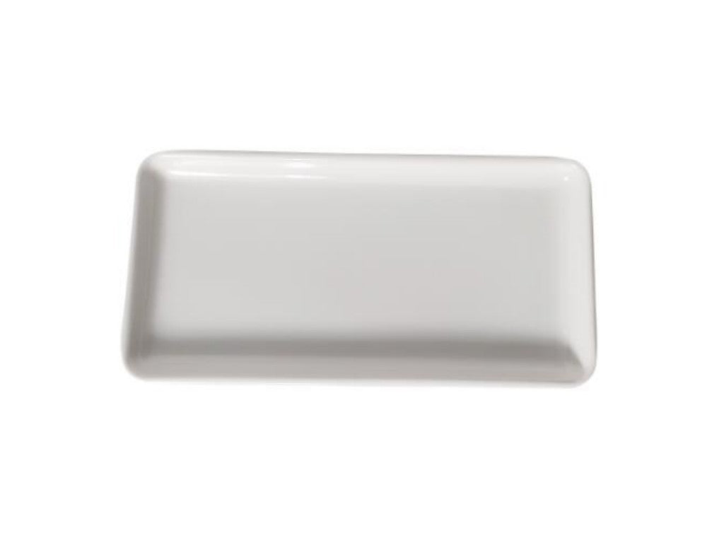 Melamine Coated Tray White 22.5cm x 11.5cm