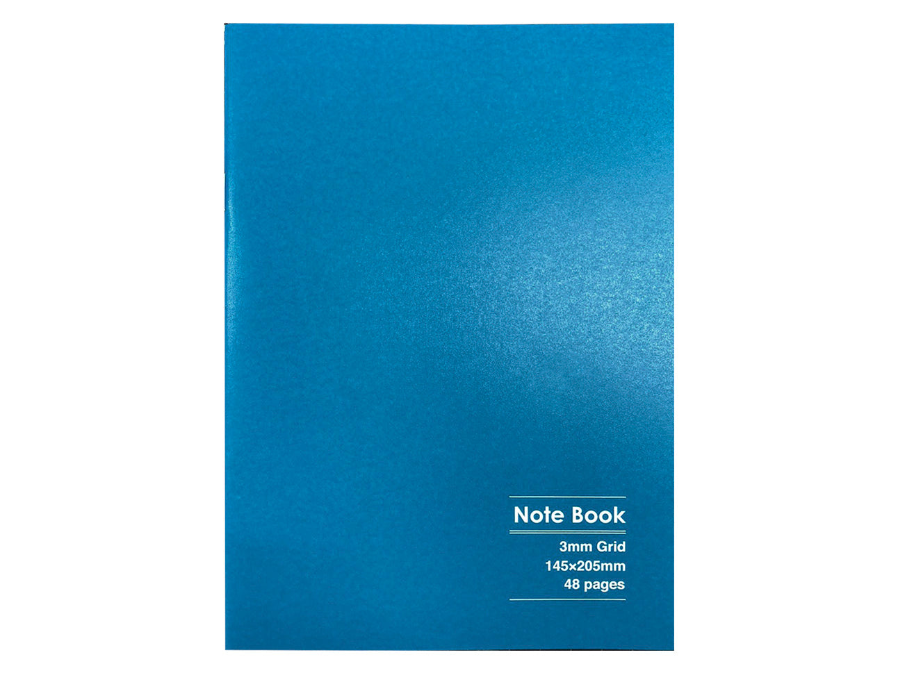 Retro Color Notebook A5 3mm Grid Blue – DAISO SINGAPORE