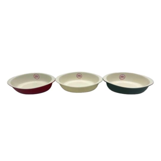 Gratin Plate Simple Color 19cm x 11cm