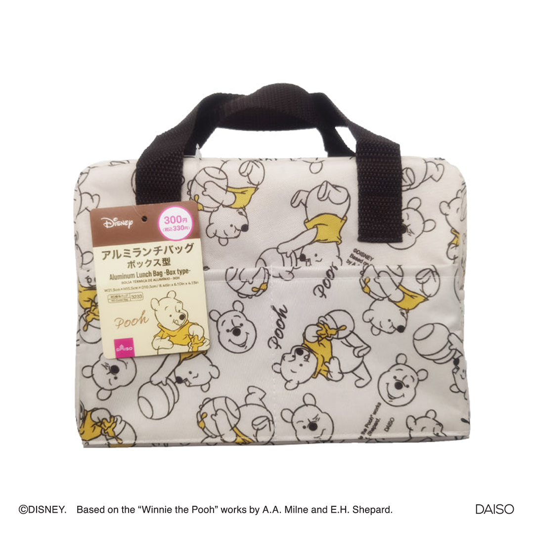 Aluminum Lunch Bag Box Type Winnie the Pooh