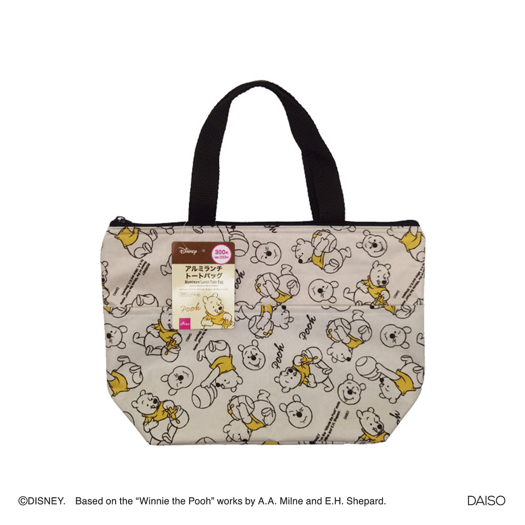 Aluminum Lunch Tote Bag Winnie the Pooh