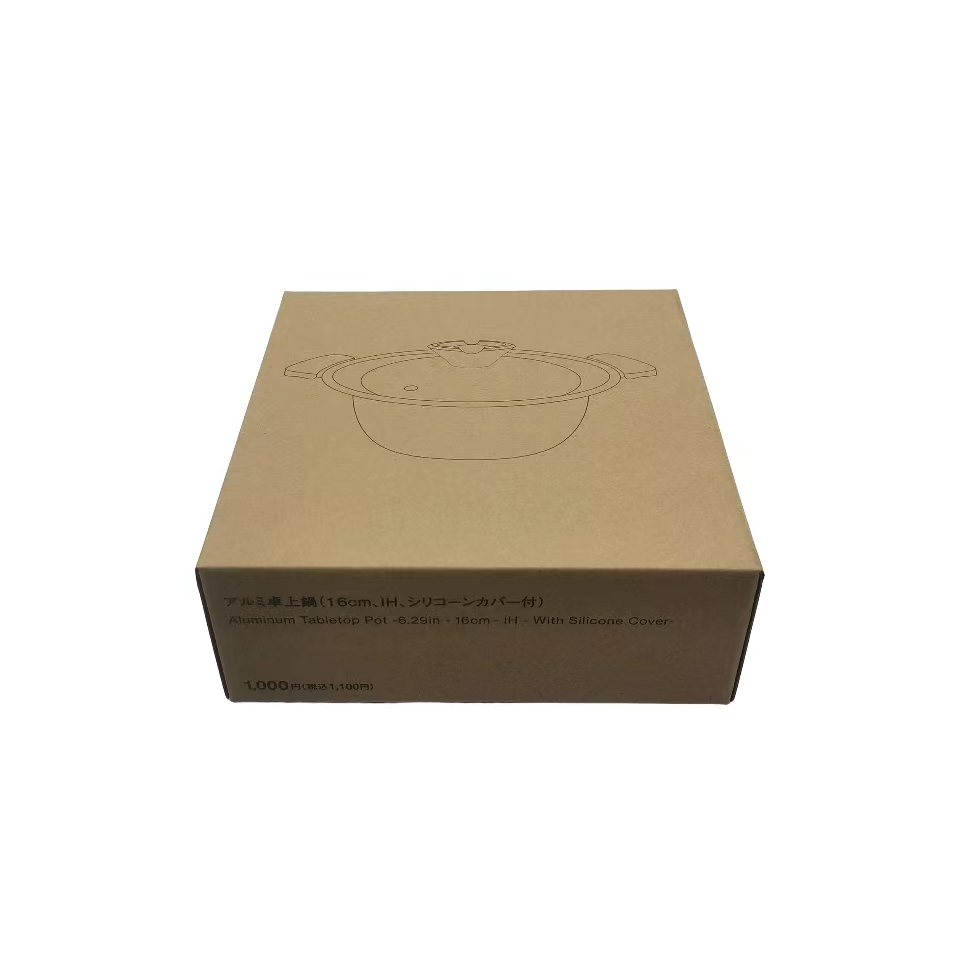 Aluminum Tabletop Pot IH Compatible With Silicone Cover 16cm