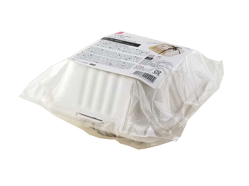 Bagasse Box with Sticker and String