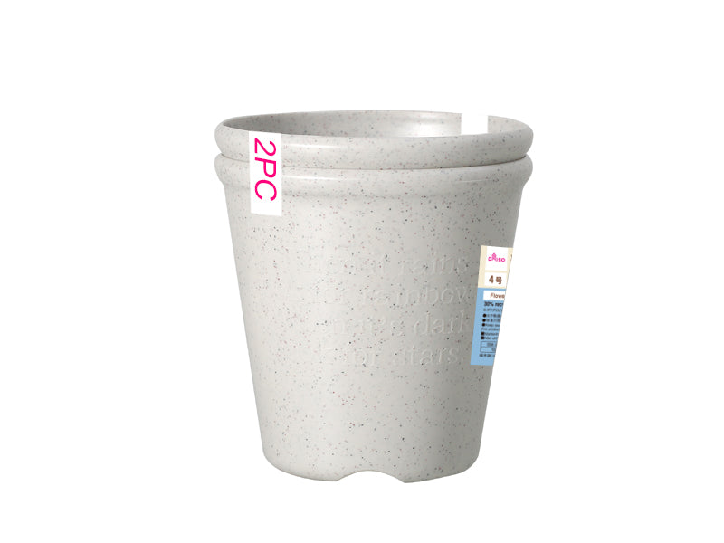 Flowerpot 12cm Round 2pcs