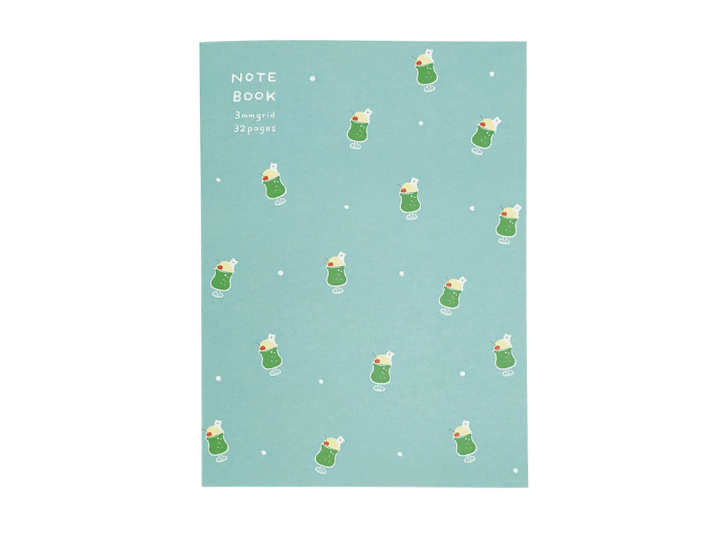 Notebook A5 Grid 3mm Cream Soda