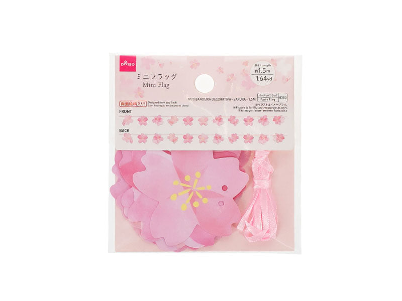 Mini Flag Cherry Blossom 1.5m
