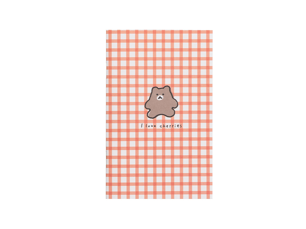 Notebook B7 Grid 3mm Bear